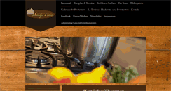 Desktop Screenshot of kochschule-mangia-a-casa.de